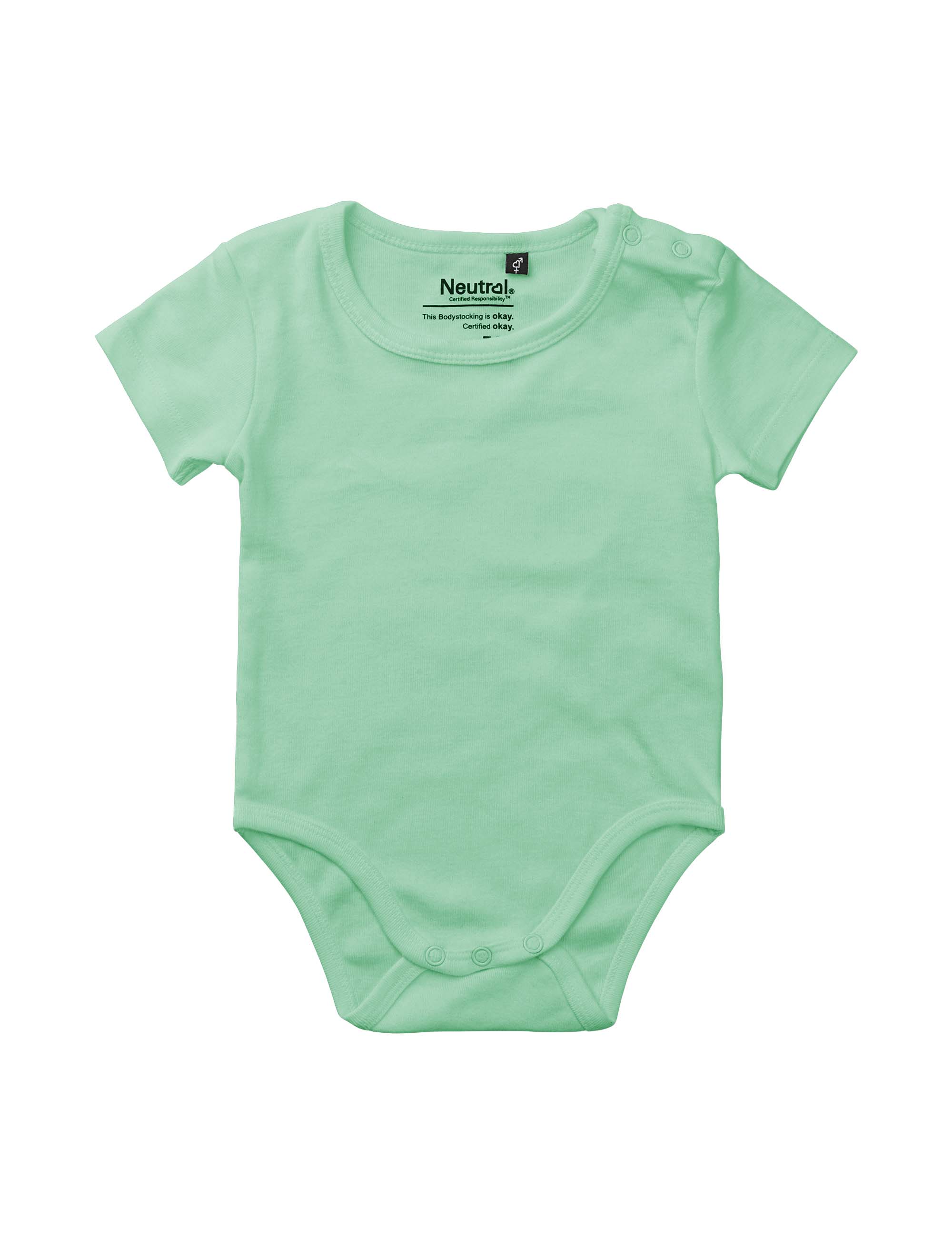 Kurzärmeliger Baby-Body aus Fairtrade-Baumwolle