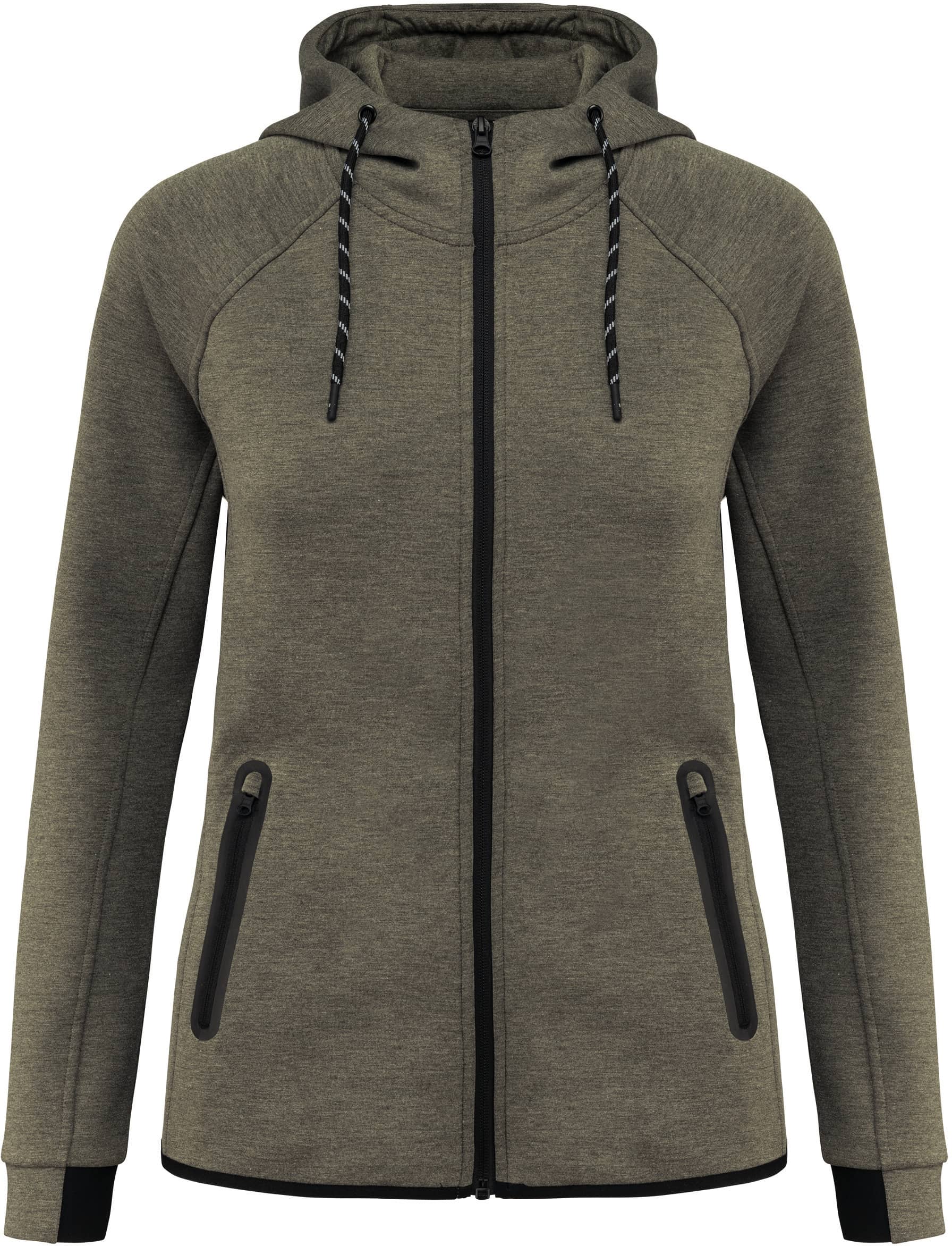 Damen-Funktions- performance Hoodie