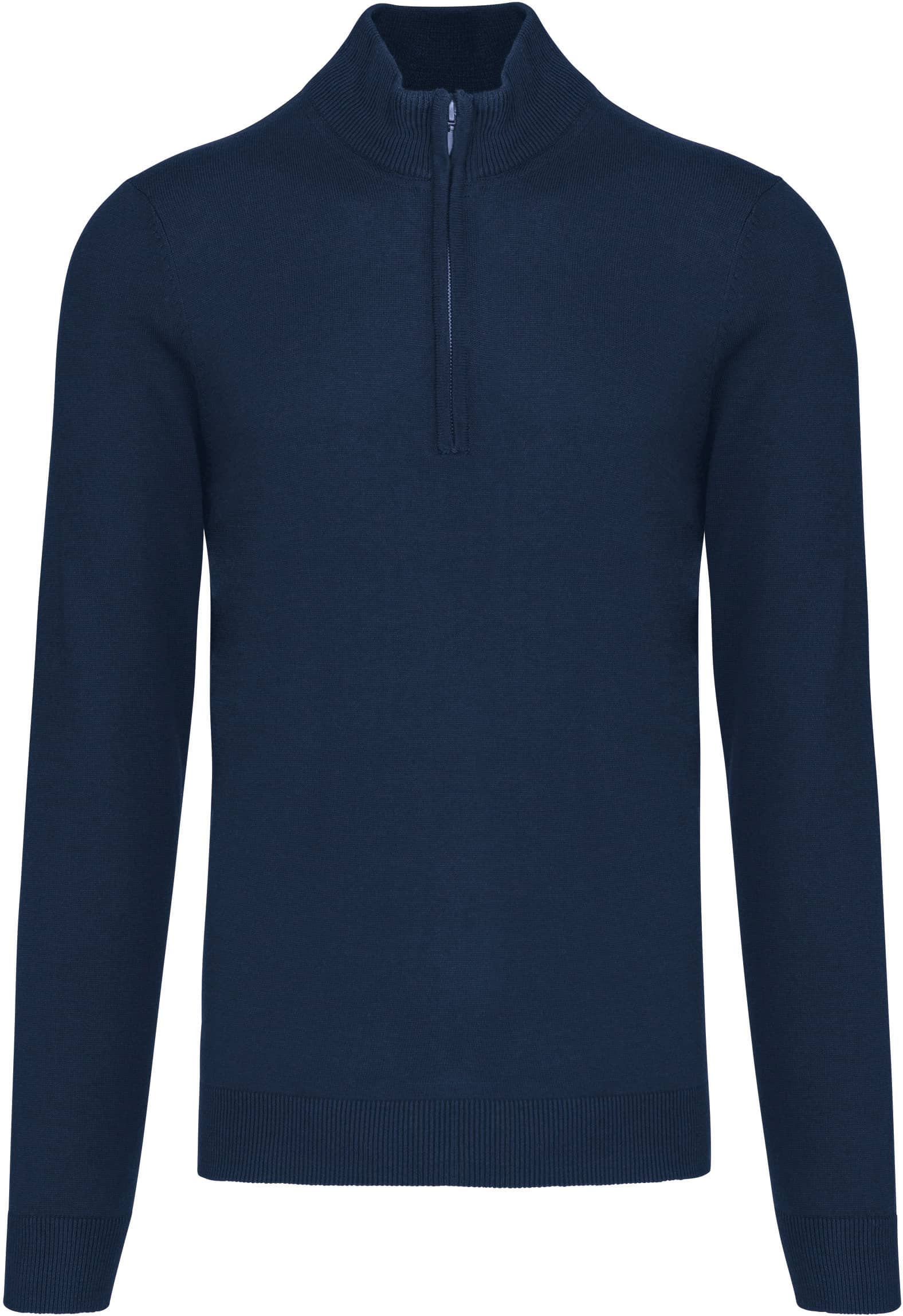 Herrenpullover mit 1/4-Reißverschluss