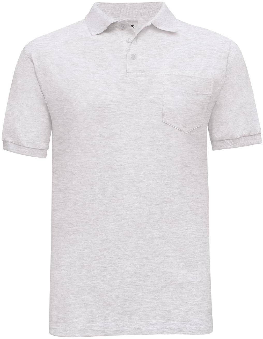 Unisex Polo Safran Pocket