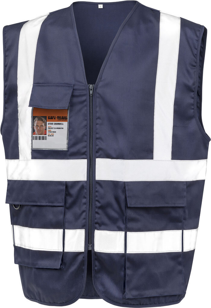 Heavy Duty Polycotton Security Vest