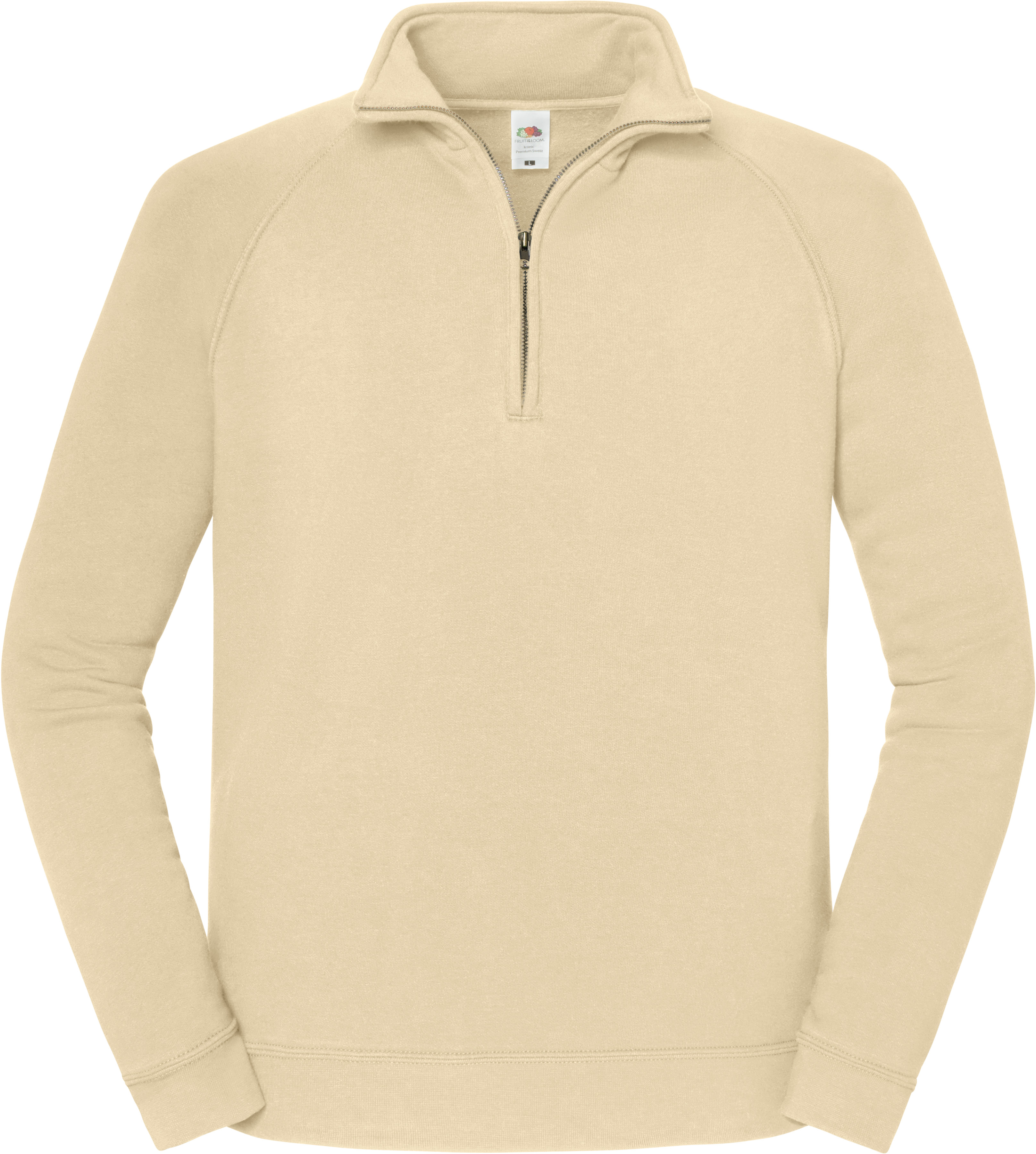 Iconic Premium Zip Neck Sweat