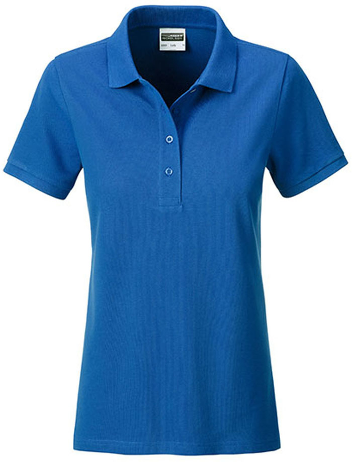 Basic Damen-Poloshirt aus Bio-Baumwolle