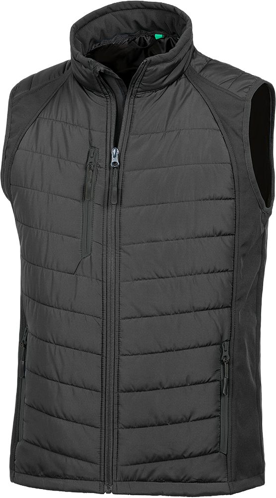 Recycled Compass Padded Softshell Gilet