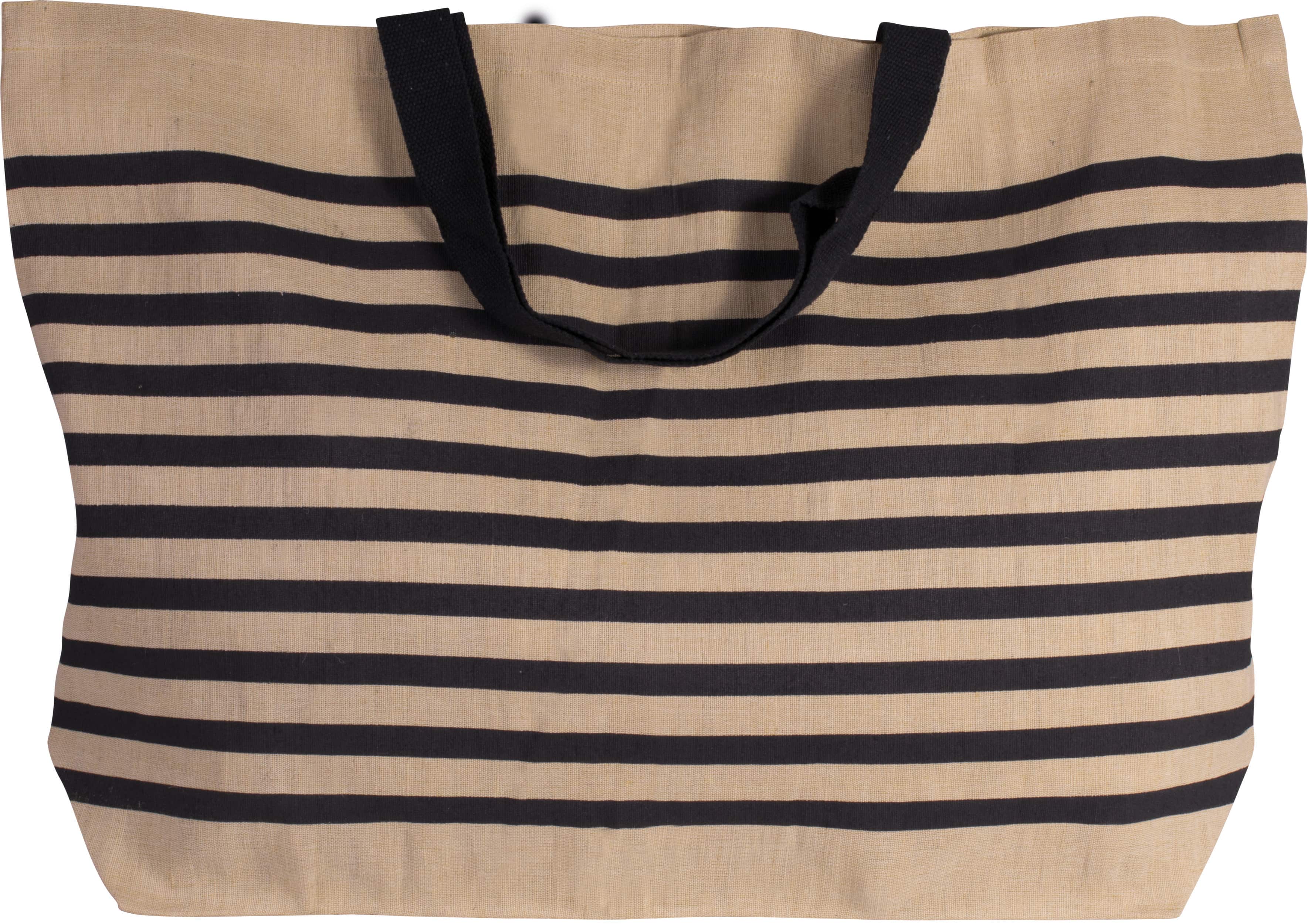 Großer Shopper aus Jute-Baumwoll-Mischgewebe