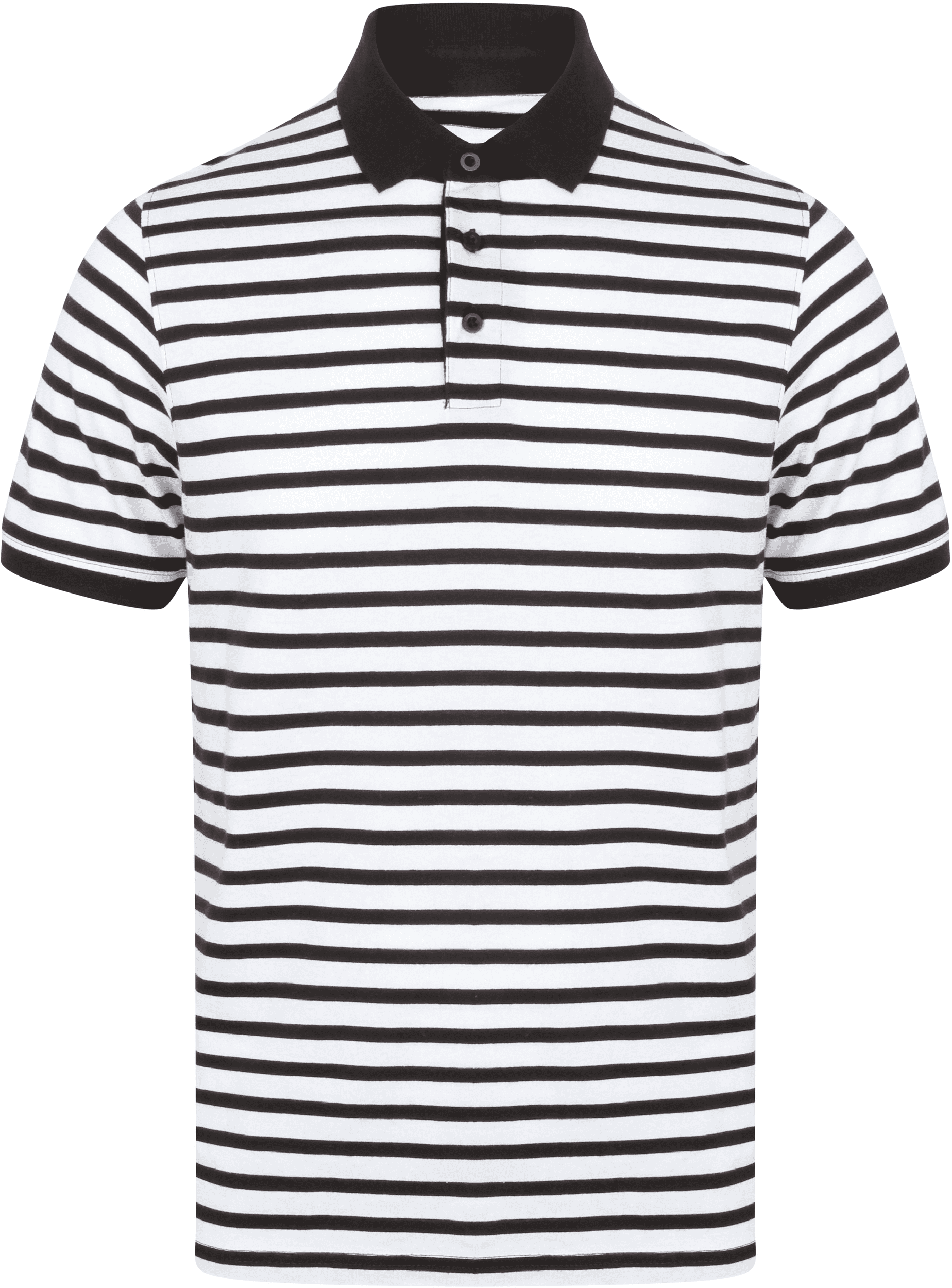 Gestreiftes Jersey-Polohemd