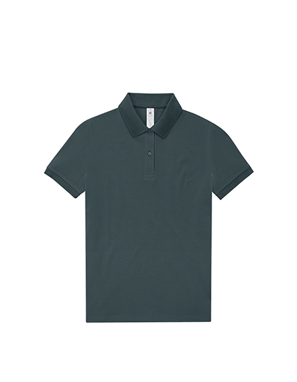 Schweres Damen Poloshirt aus Baumwolle