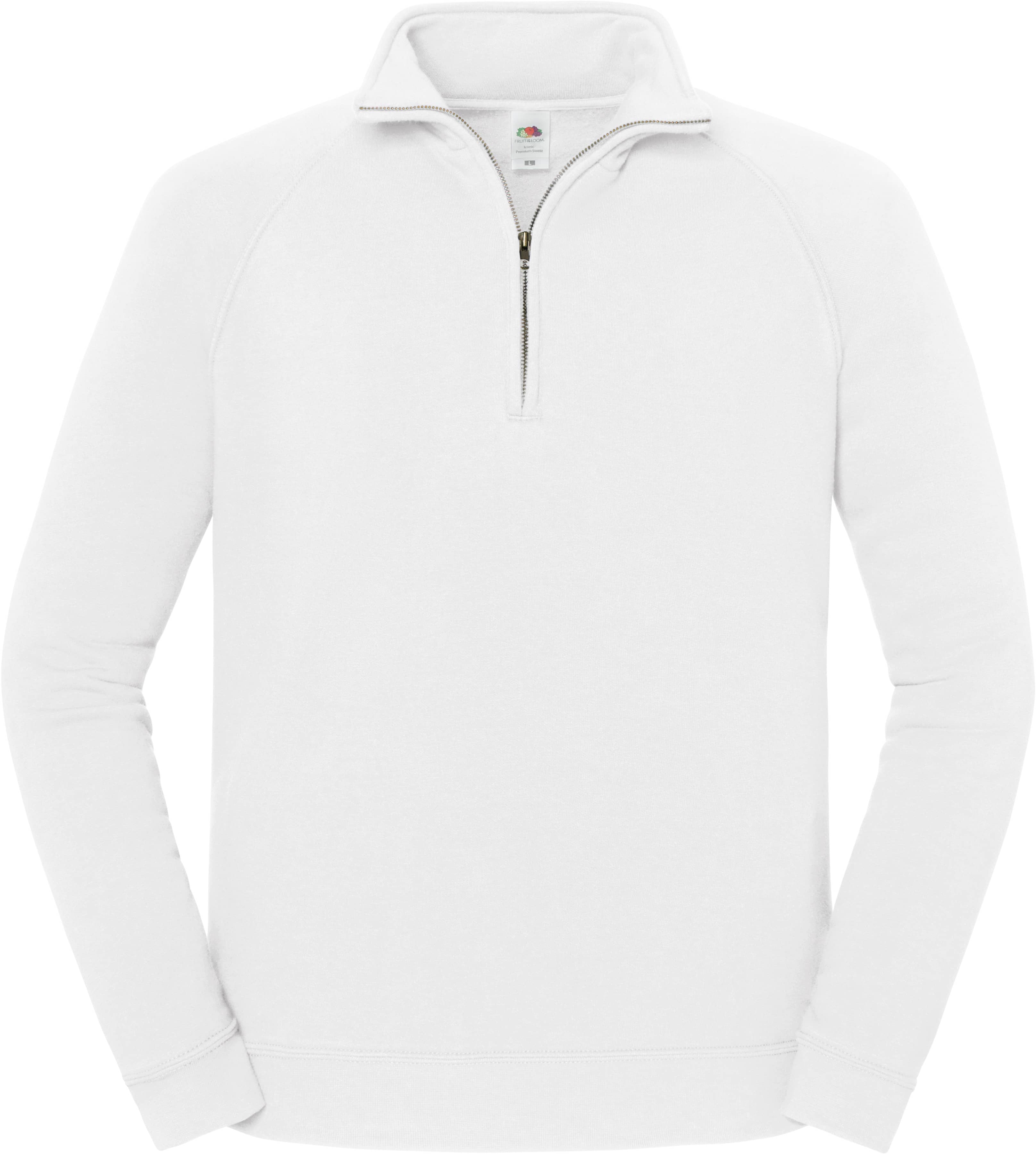 Iconic Premium Zip Neck Sweat