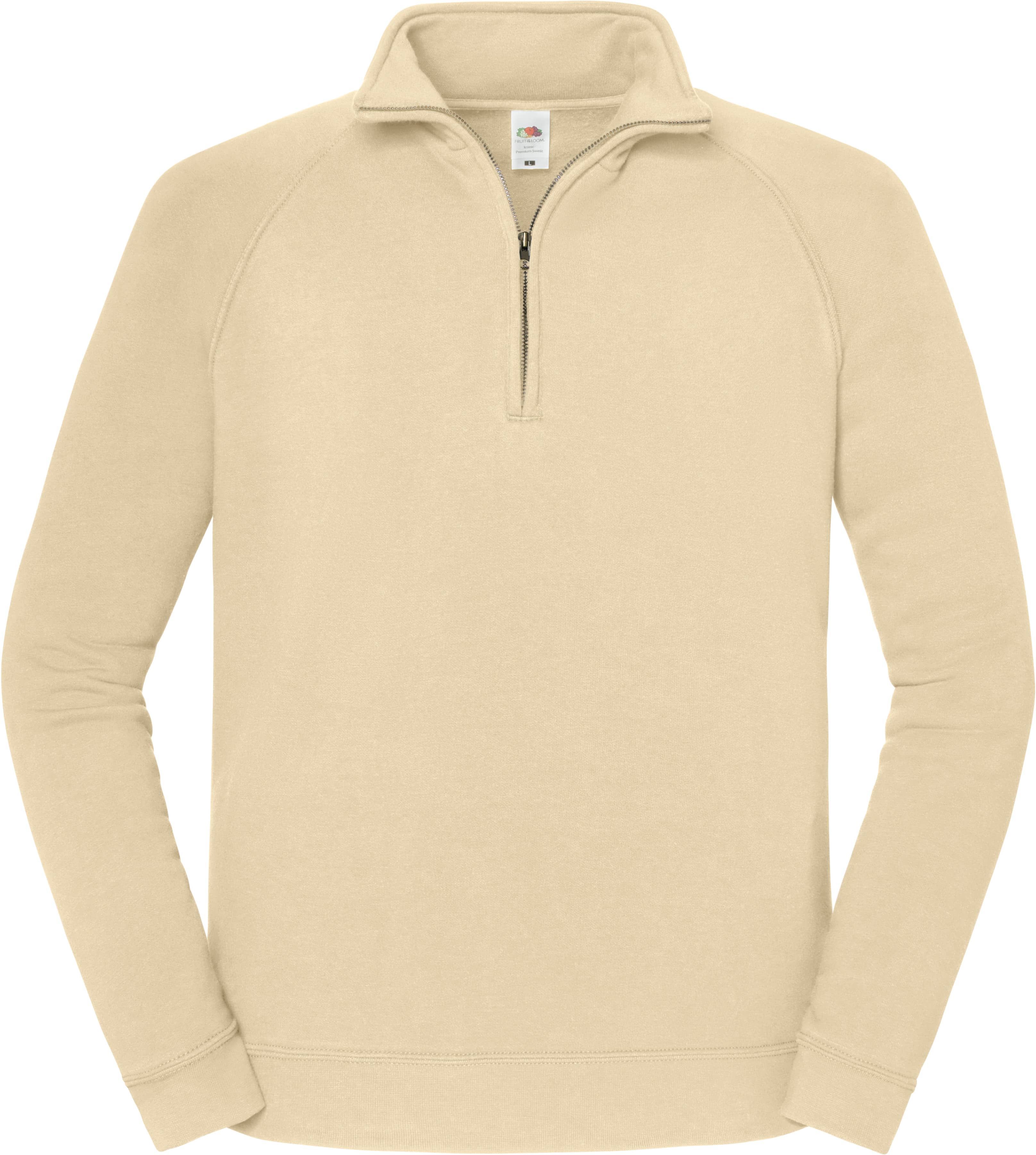 Iconic Premium Zip Neck Sweat