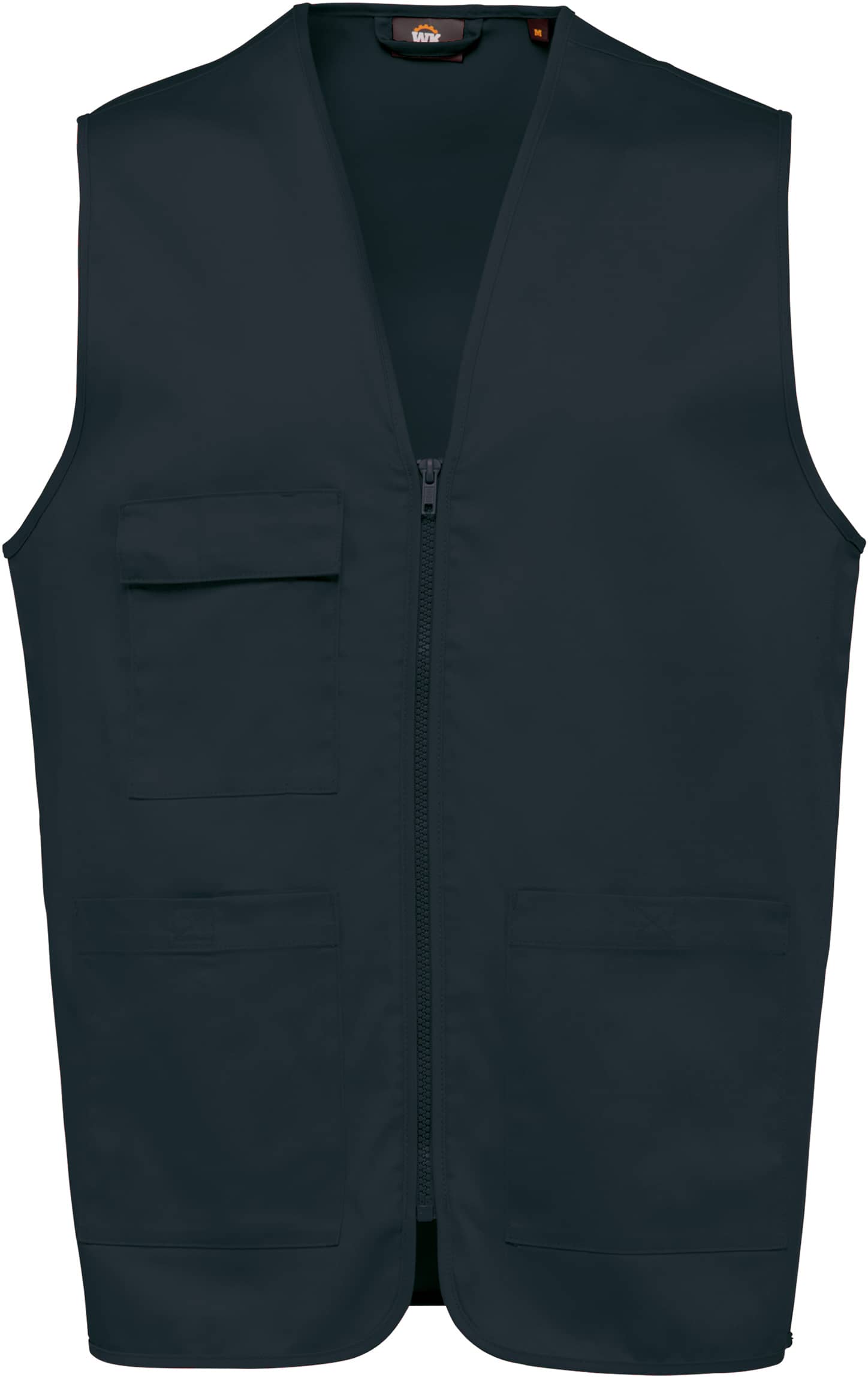 Unisex-Weste aus  Baumwollpolyester mit mehreren Taschen