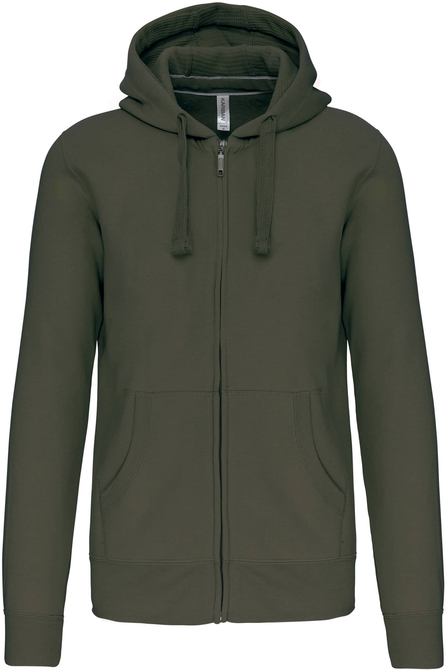 Kapuzensweatshirt mit Reißverschluss 454