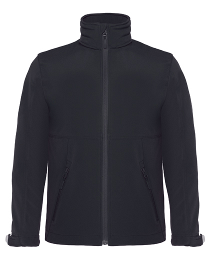 3-lagige Kinder Softshelljacke mit abnehmbarer Kapuze