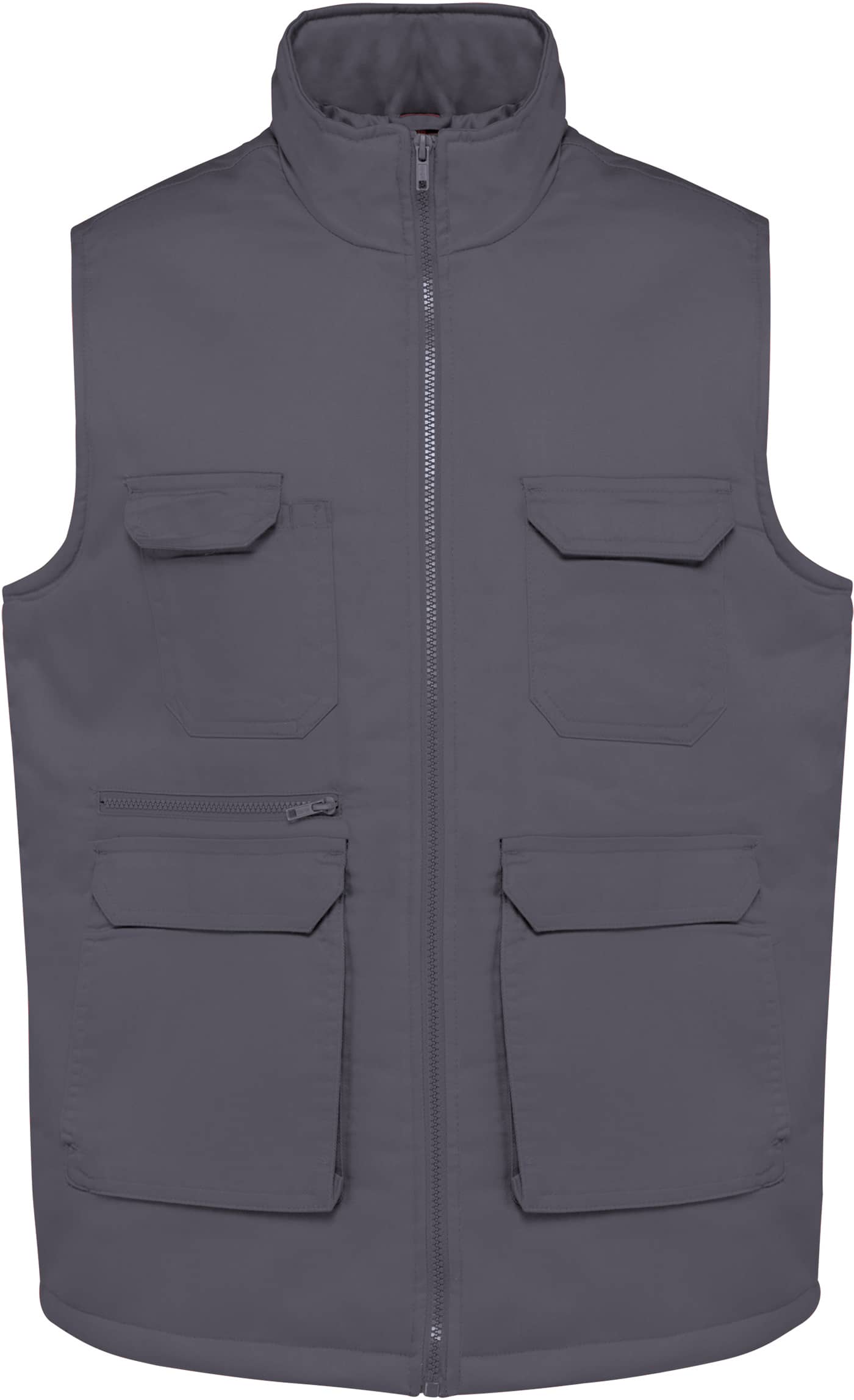 Gefütterte Unisex-Weste aus  Baumwollpolyester 607