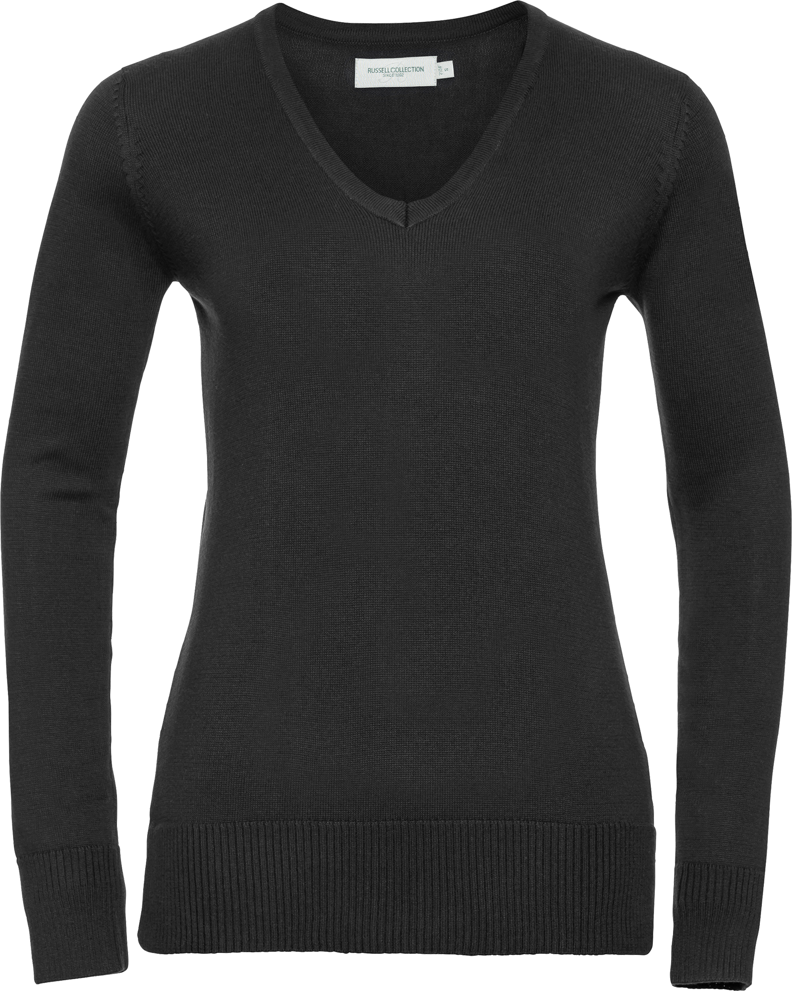 Ladies´ V-Neck Knitted Pullover