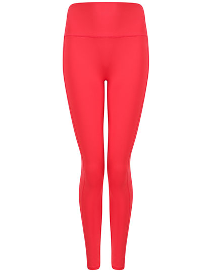 Modische Damen-Leggings mit breitem Bund und Handytasche