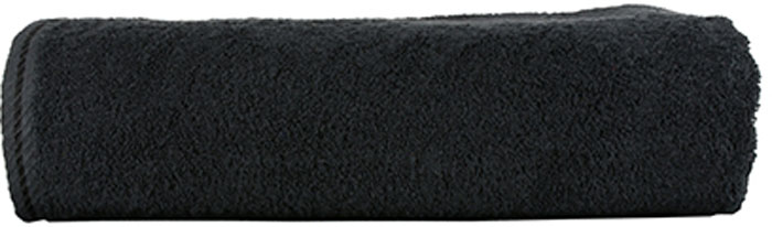 Schnell trocknendes Strandtuch mit Satinstreifen