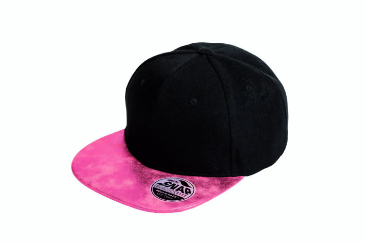 Bronx Flat Glitter Peak Snapback Cap