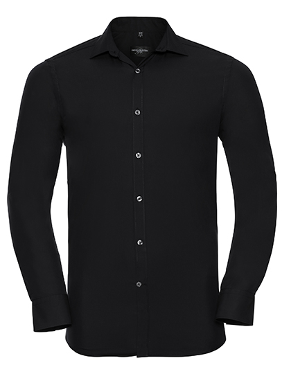Men's Long Sleeve Fitted Ultimate Stretch Shirt