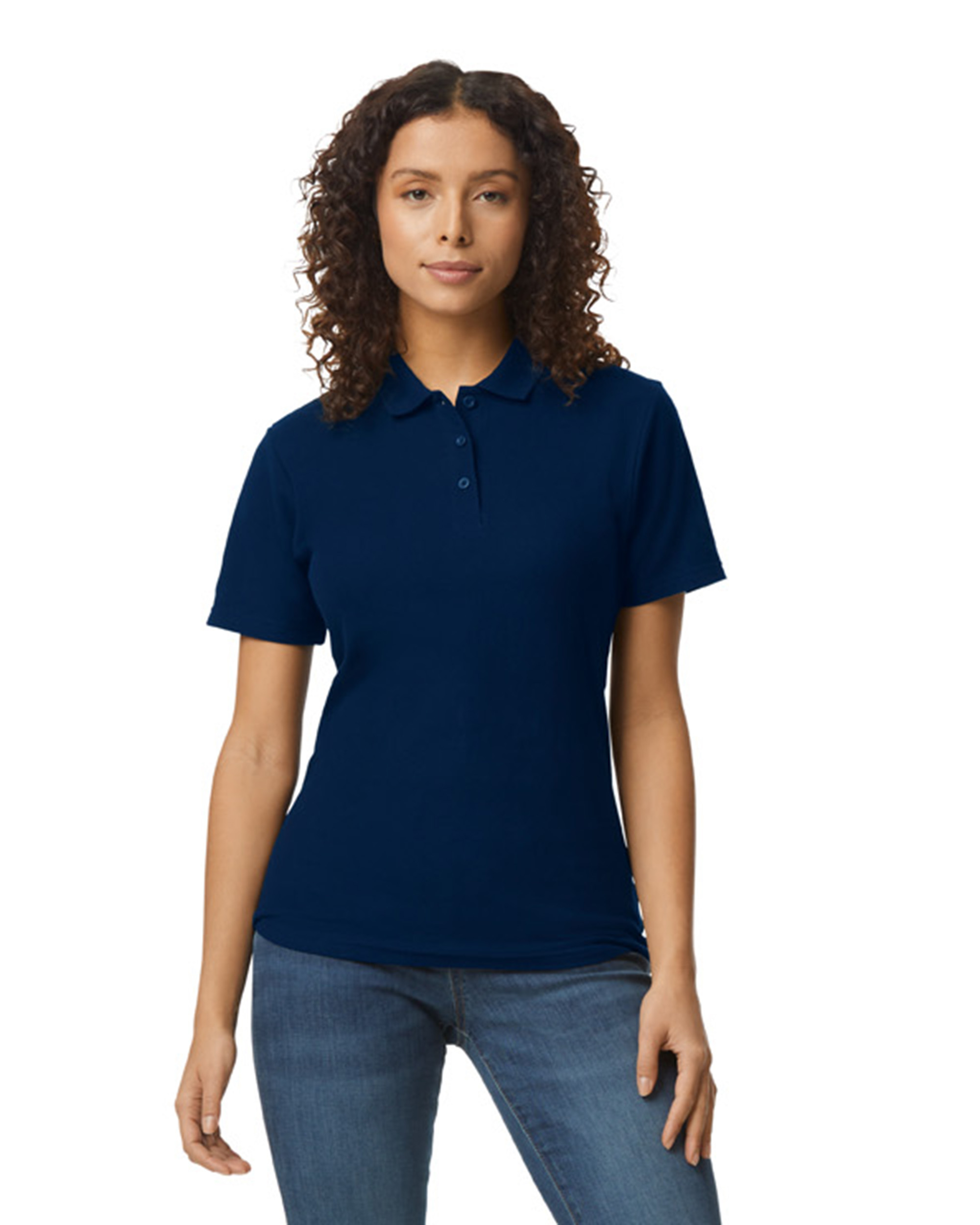 Weiches Damen-Poloshirt "Softstyle"