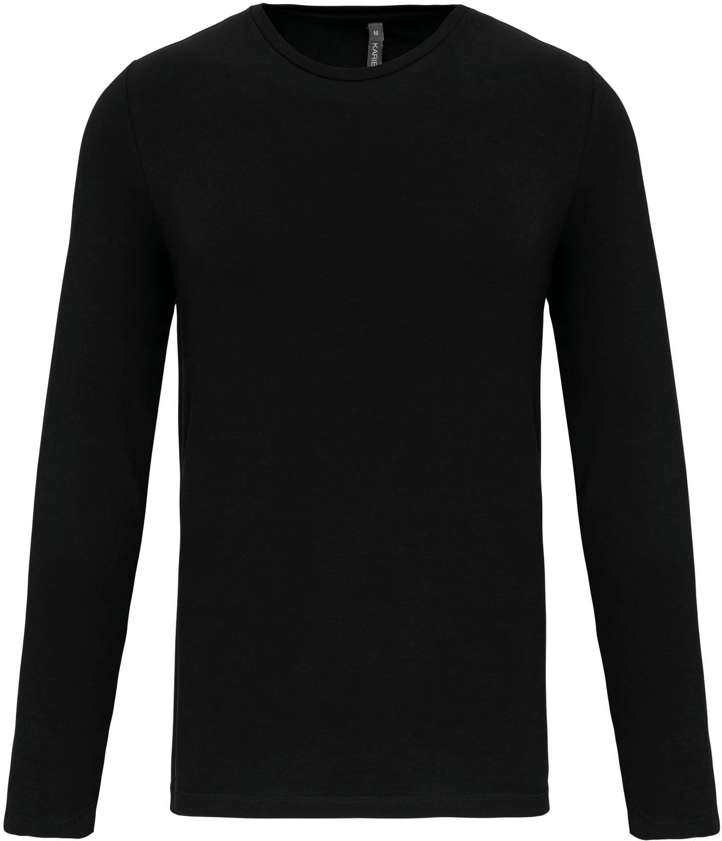 Langarm-T-Shirt mit Rundhalsausschnitt
