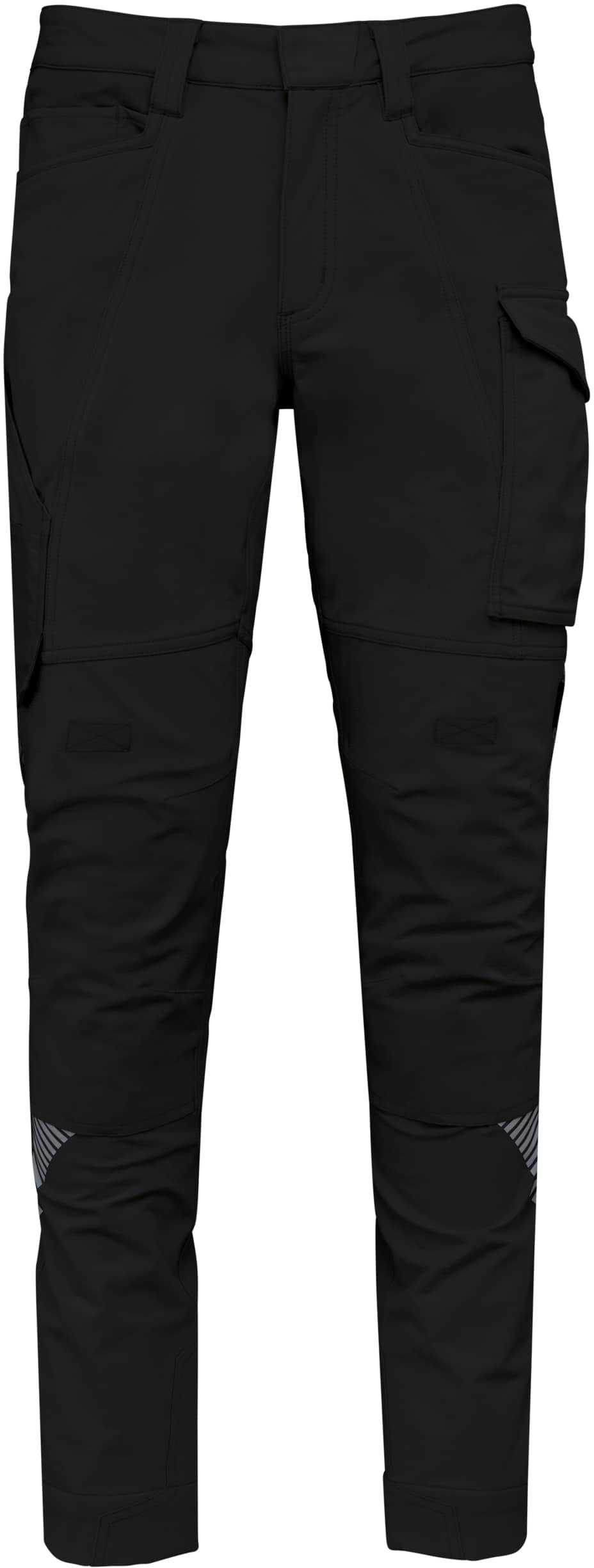 Recycelte Stretchhose mit mehreren Taschen