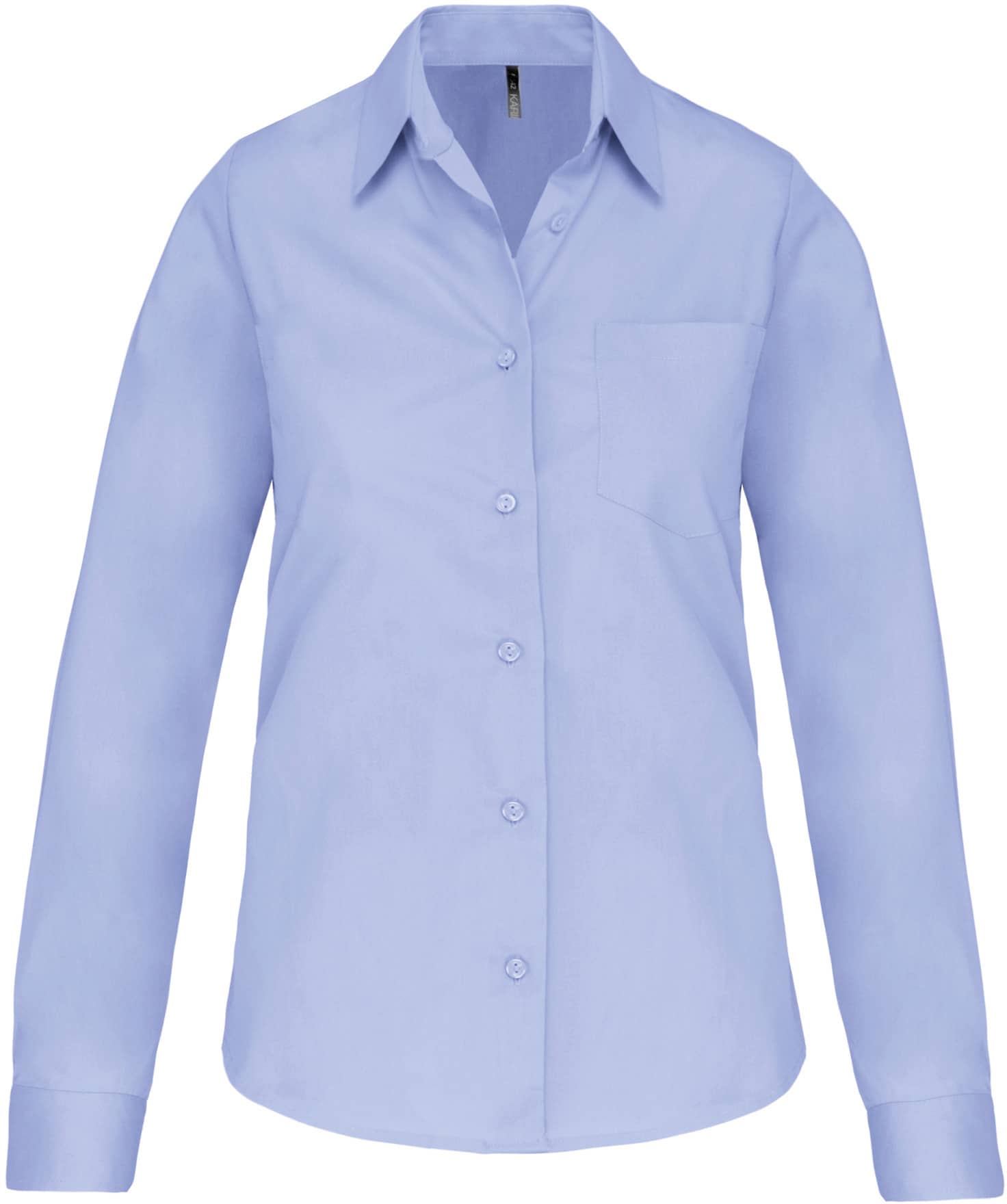 Damen Popelinebluse Langarm