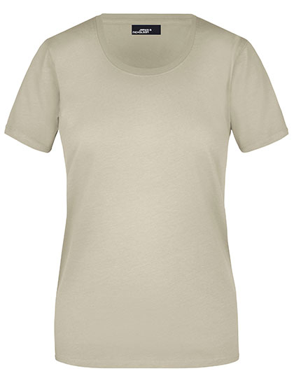Leicht tailliertes Basic Damen-T-Shirt