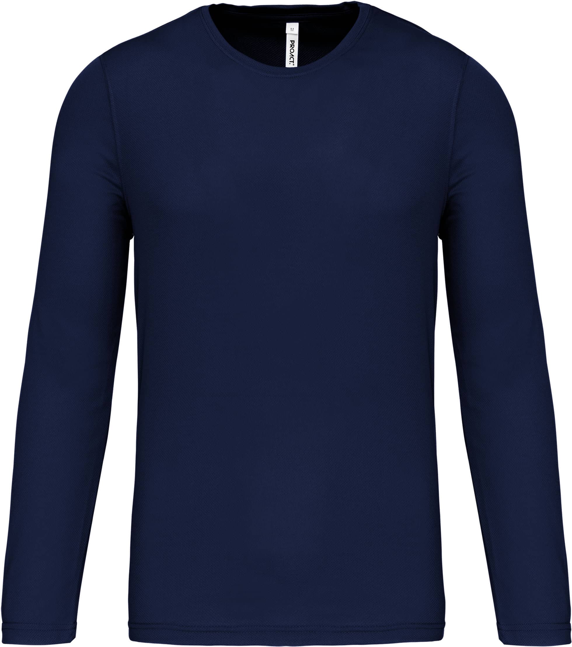 Herren Basic Sport Funktionsshirt Langarm - Standardfarben
