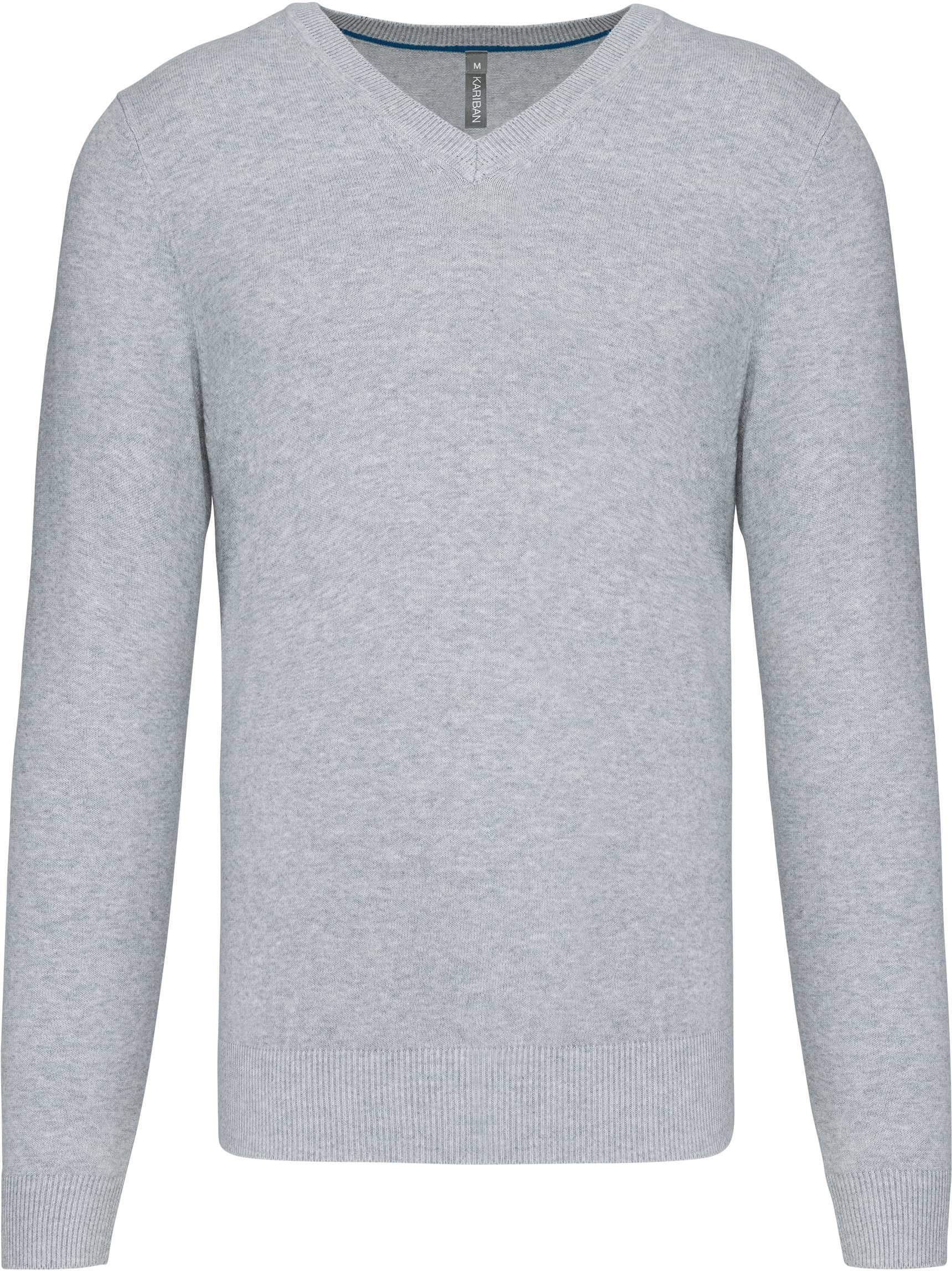 Premium-Pullover mit V-Ausschnitt