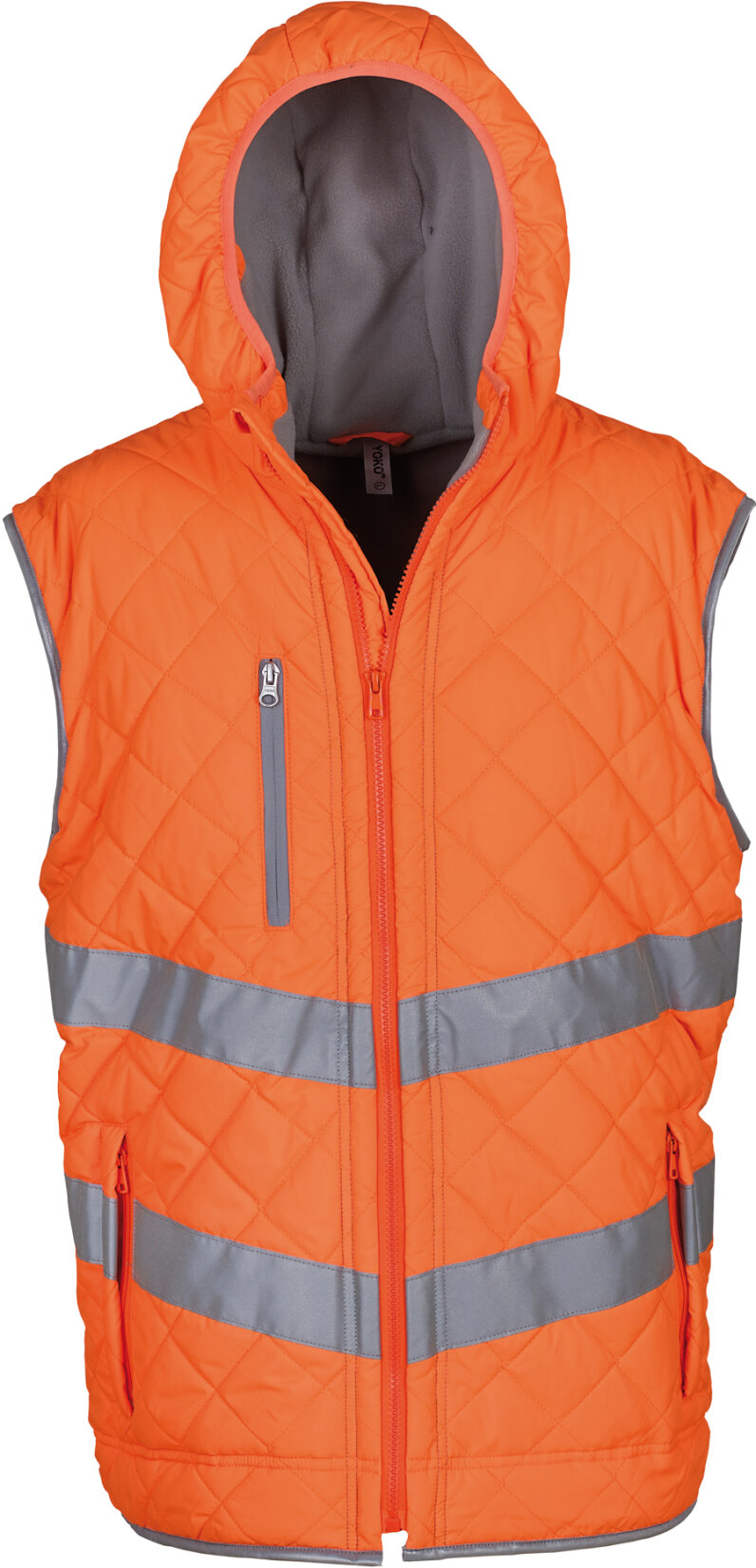 Hi-Vis Kensington Hooded Gilet