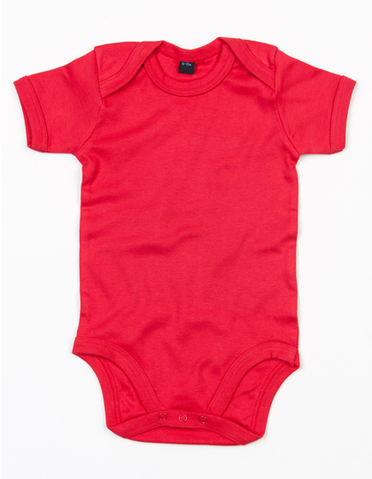 Kurzärmeliger Baby-Body aus Bio-Baumwolle in Umstellung