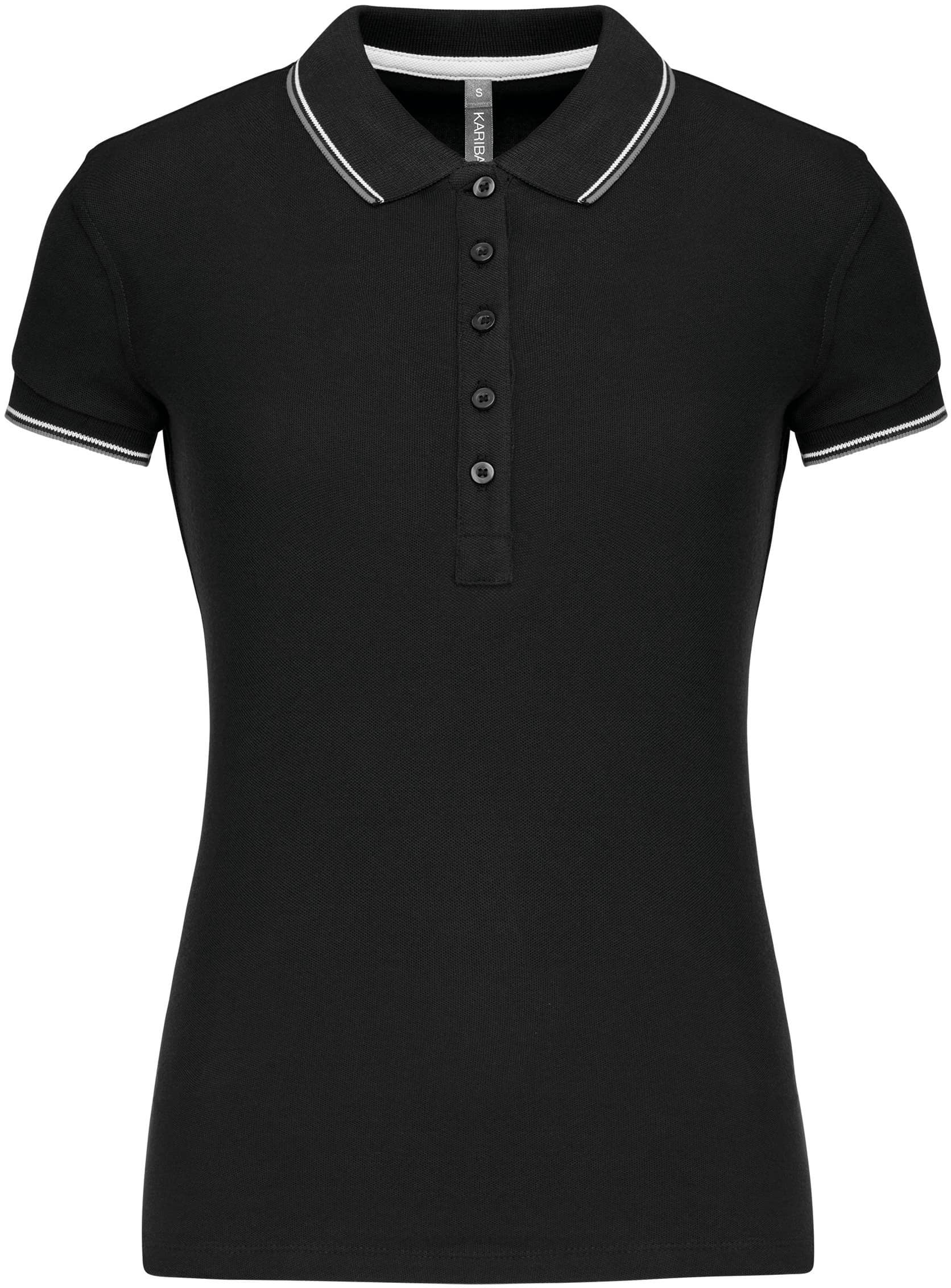 Damen Piqué Poloshirt Kurzarm