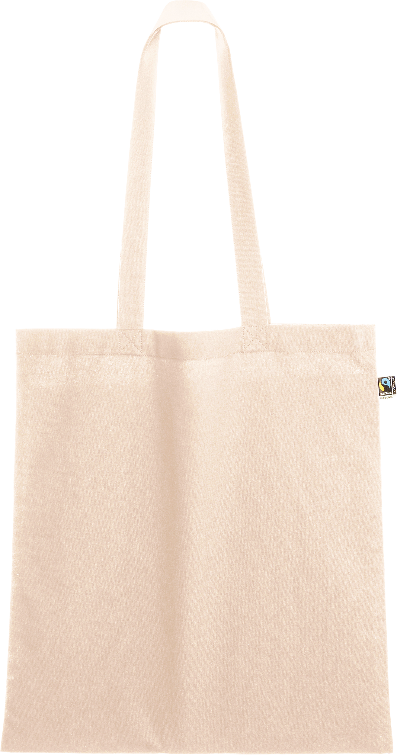 Fairtrade Cotton Bag Long Handles