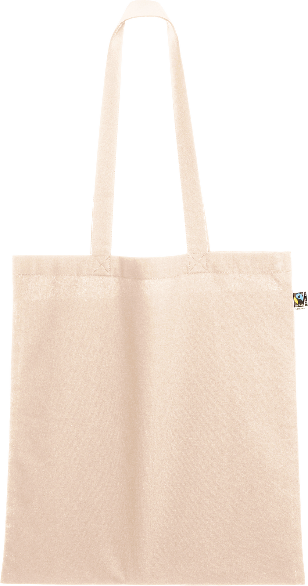 Fairtrade Cotton Bag Long Handles
