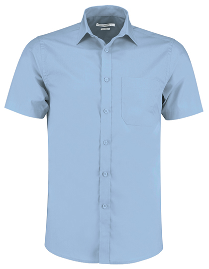 Men´s Tailored Fit Poplin Shirt Short Sleeve