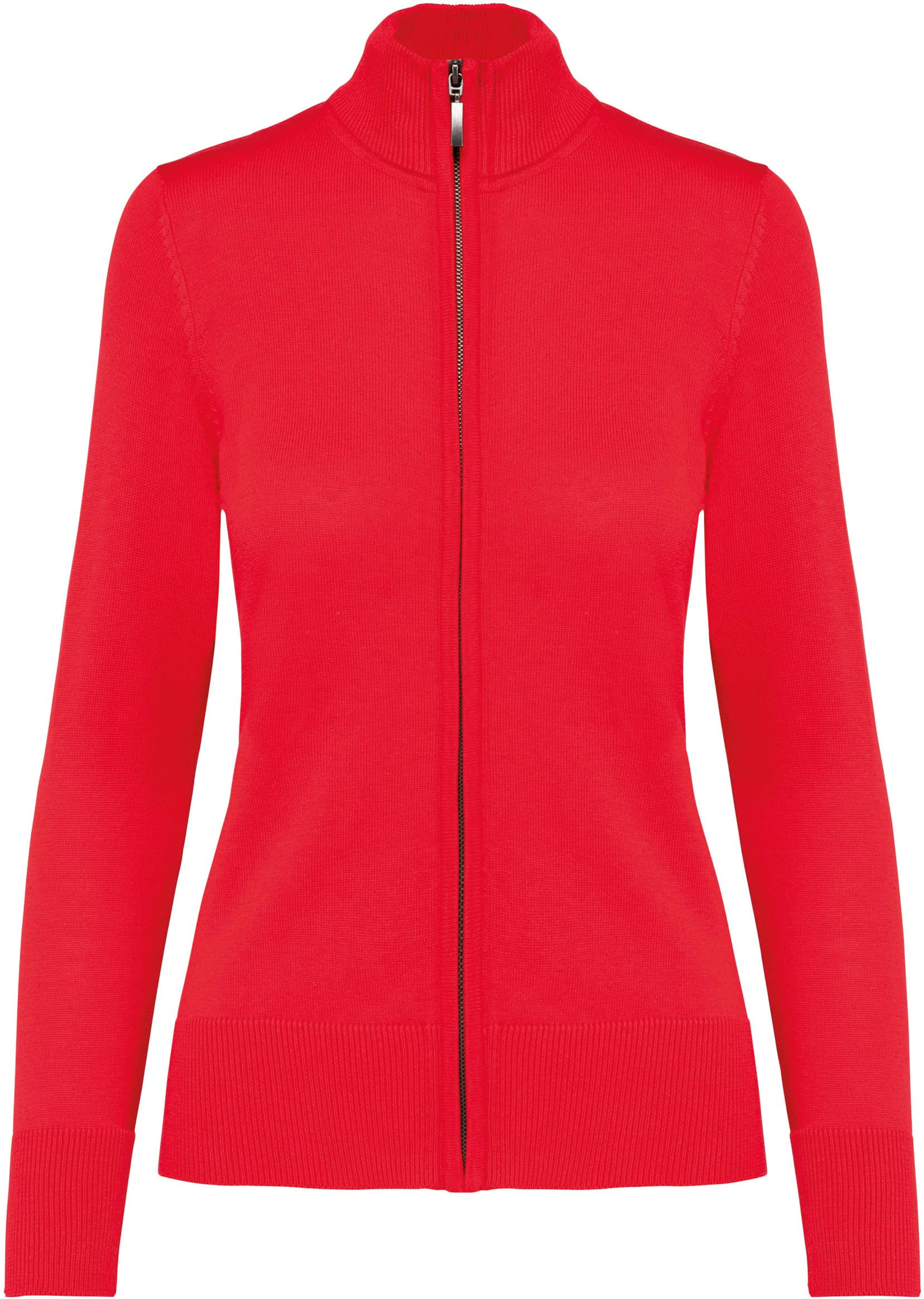 Damen Cardigan mit Reißverschluss