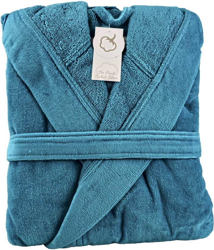 DeLuxe Velour Bathrobe with hood