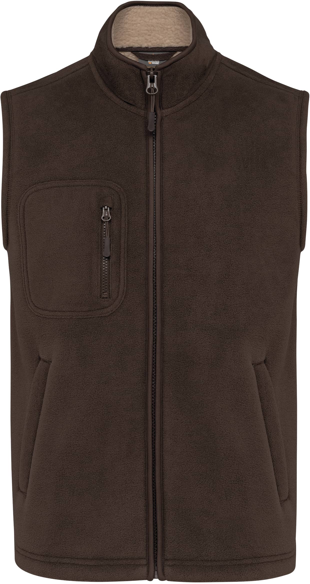 Bodywärmer aus Fleece mit Sherpa-Innenseite, Unisex