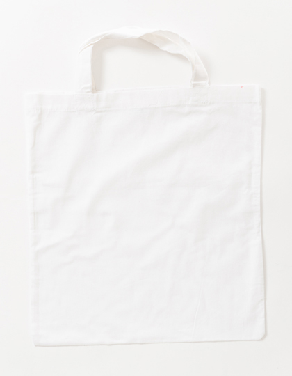Cotton Bag Colored Short Handles
