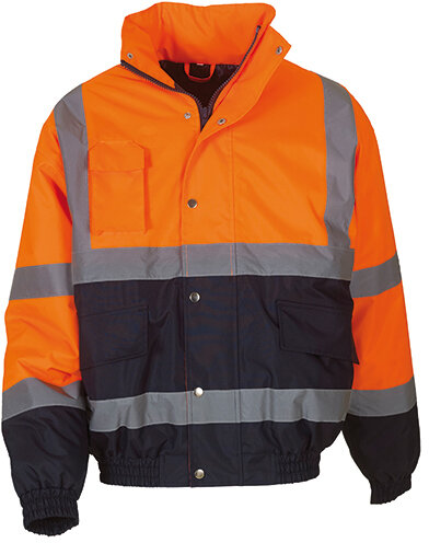 Hi-Vis Two-Tone Bomber Jacket