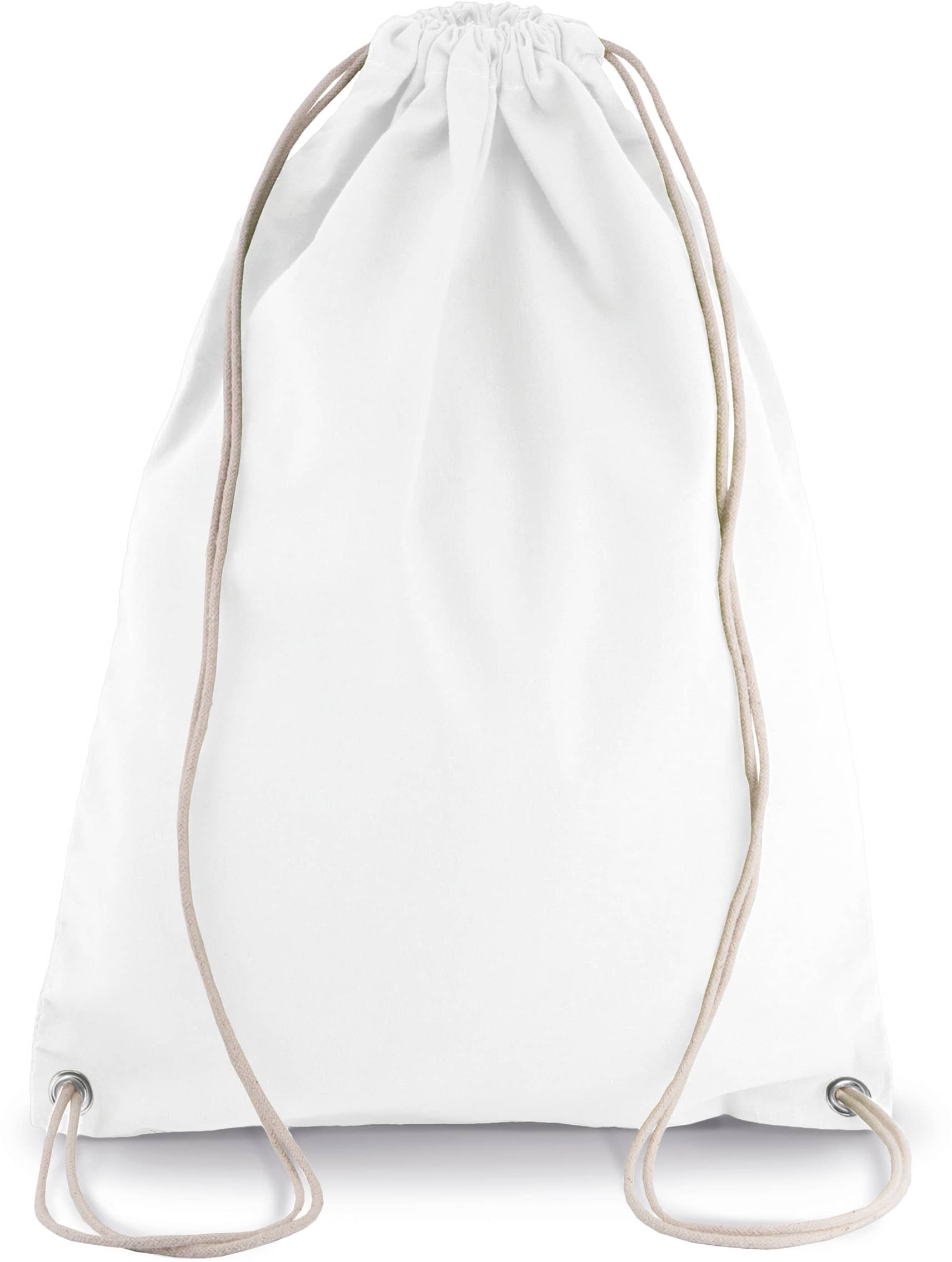 Baumwoll-Rucksack in Weiß