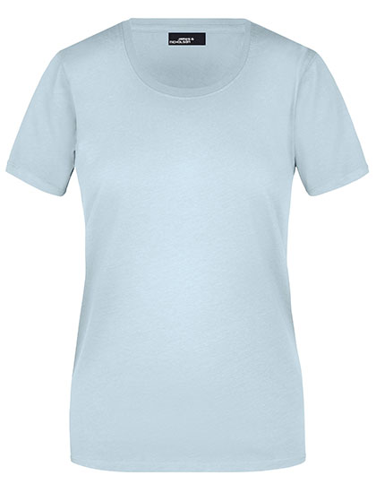 Leicht tailliertes Basic Damen-T-Shirt