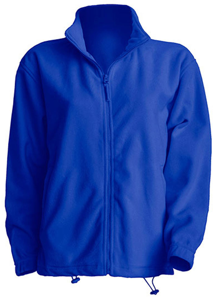 Herren Micro-Fleecejacke mit elastischen Ärmelabschlüssen