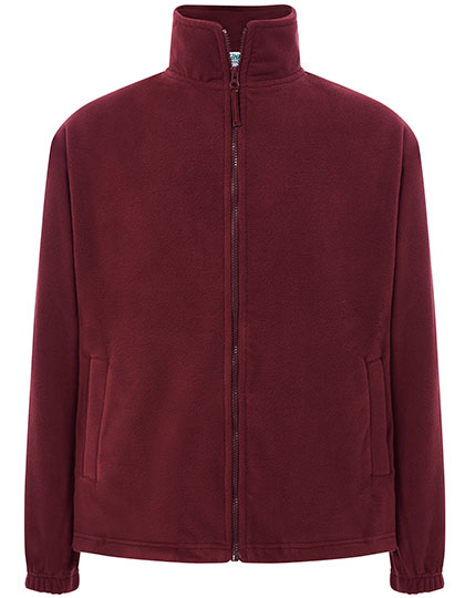 Herren Micro-Fleecejacke mit elastischen Ärmelabschlüssen