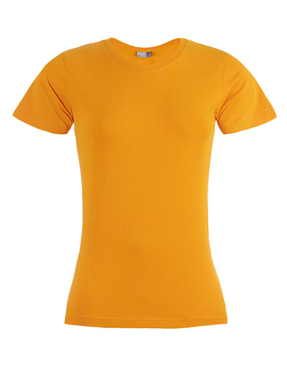 Schmal geschnittenes Premium Damen-T-Shirt