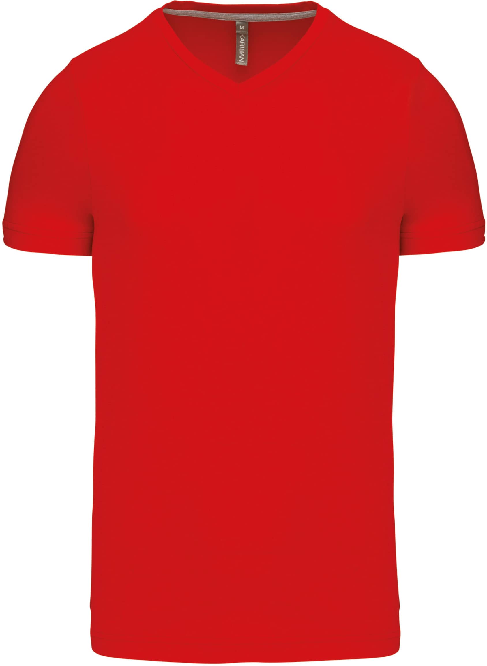 Men`s Short-sleeved V-Neck T-Shirt