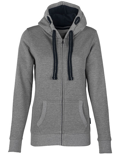 Weicher leicht taillierter Damen-Zip-Hoodie
