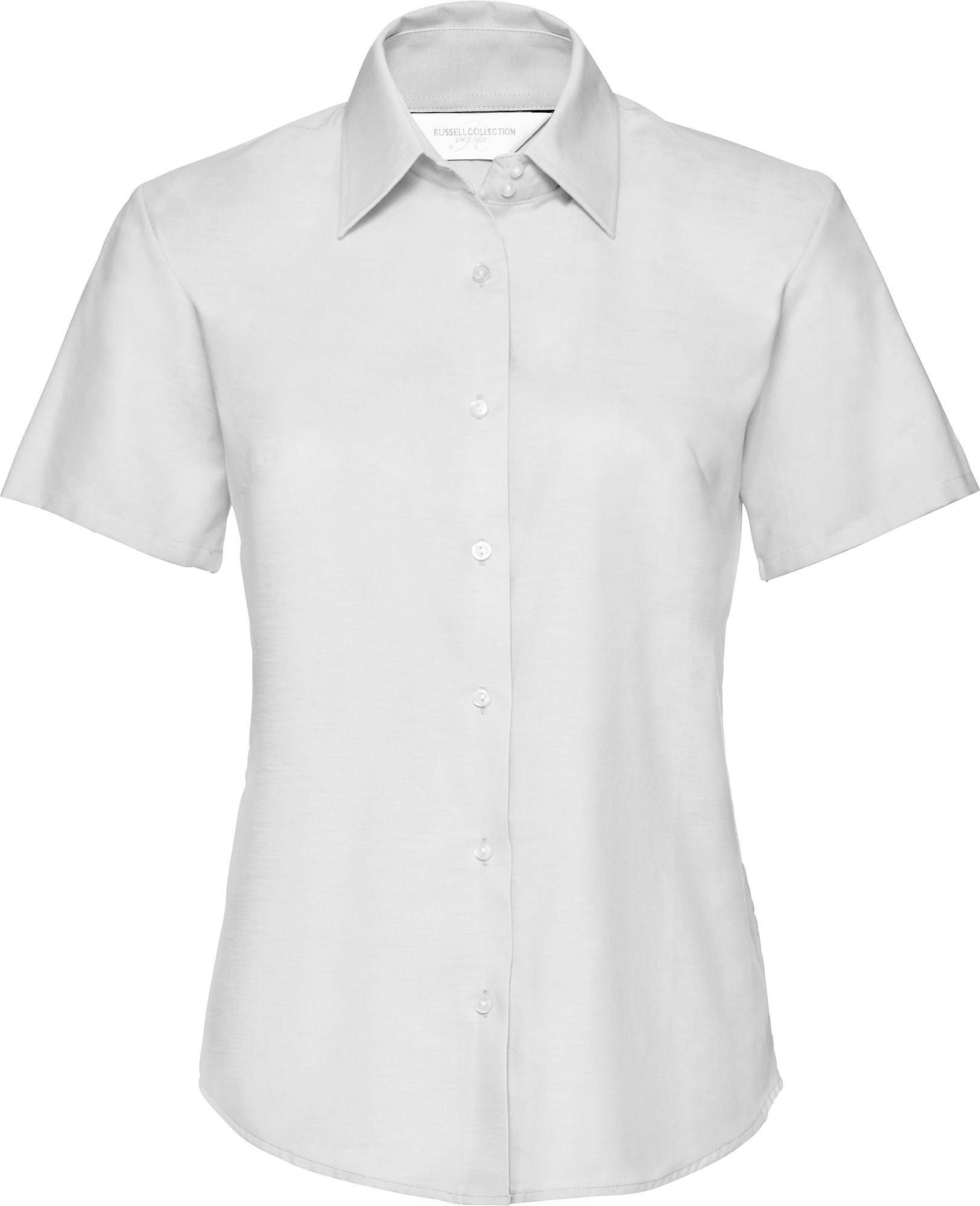 Ladies' Short Sleeve Tailored Oxford Shirt