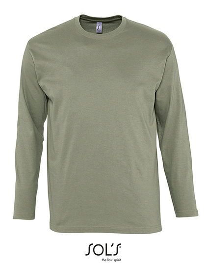 Klassisches Basic Herren-Longsleeve "Monarch"