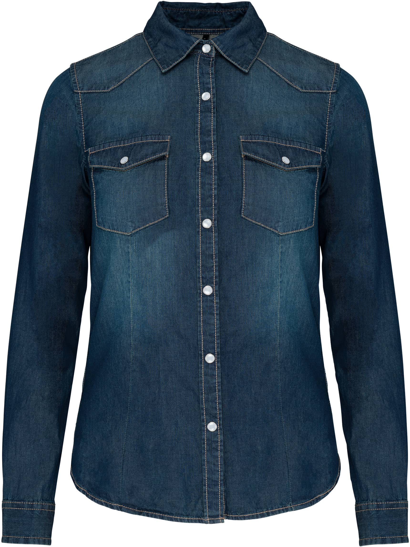Damen Denim-Hemd langarm